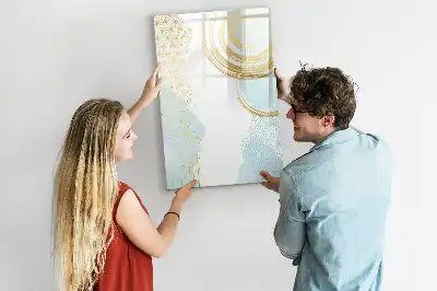 Magnettafel zum Beschreiben dekorative Abstraktion