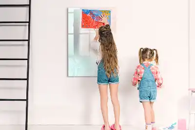 Magnettafel beschreibbar Motiv Pastell-Abstraktion