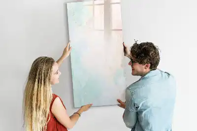 Magnettafel beschreibbar Motiv Pastell-Abstraktion