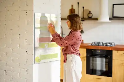 Magnettafel zum Beschreiben als Menüplaner