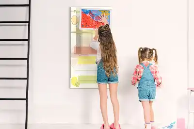 Magnettafel zum Beschreiben als Menüplaner