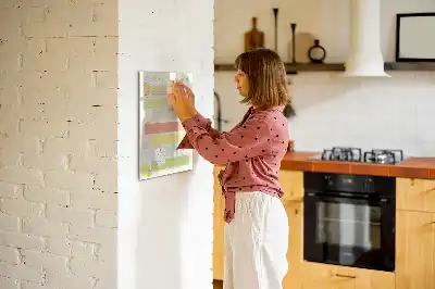 Magnettafel zum Beschreiben als Menüplaner