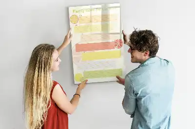 Magnettafel zum Beschreiben als Menüplaner