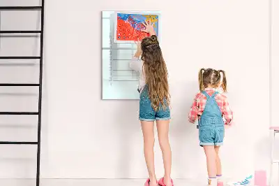 Magnettafel als Reiseplaner zum Beschreiben