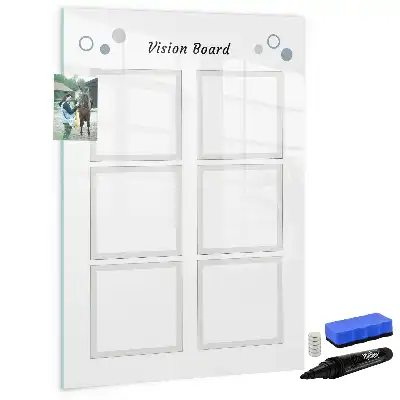 Magnettafel zum Beschreiben als Vision Board