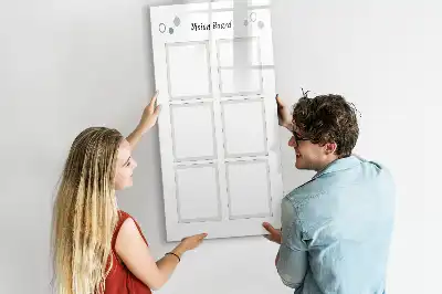 Magnettafel zum Beschreiben als Vision Board