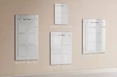 Magnettafel zum Beschreiben als Vision Board