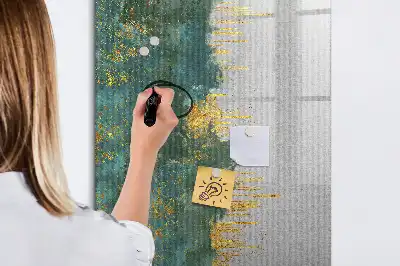 Magnettafel beschreibbar mit dekorativem Muster