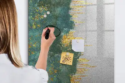 Magnettafel beschreibbar mit dekorativem Muster