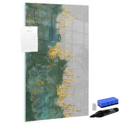 Magnettafel beschreibbar mit dekorativem Muster