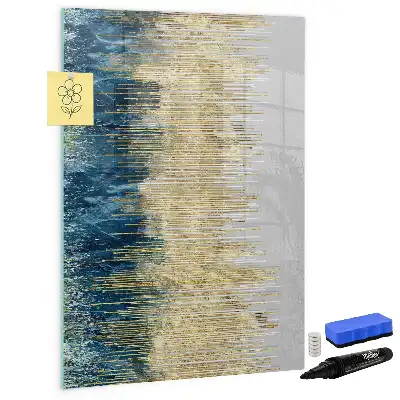 Magnettafel zum Beschreiben mit dekorativem Muster