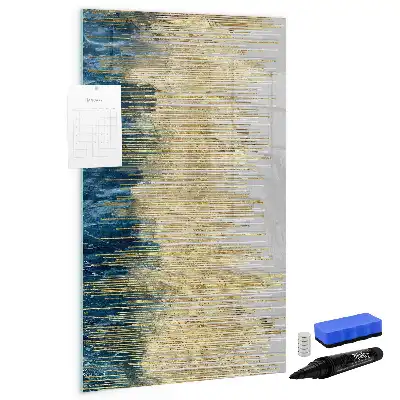 Magnettafel zum Beschreiben mit dekorativem Muster