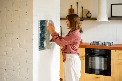 Magnettafel zum Beschreiben mit dekorativem Muster