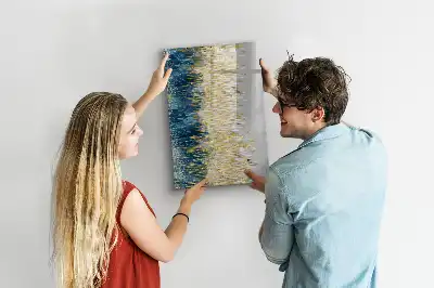 Magnettafel zum Beschreiben mit dekorativem Muster