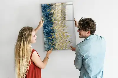 Magnettafel zum Beschreiben mit dekorativem Muster