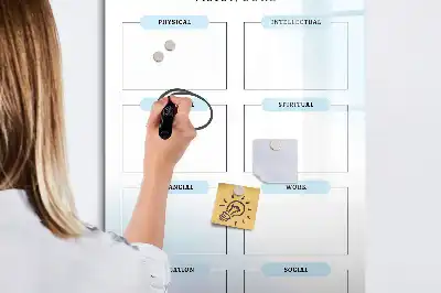 Magnetische Schreibtafel zum Beschreiben