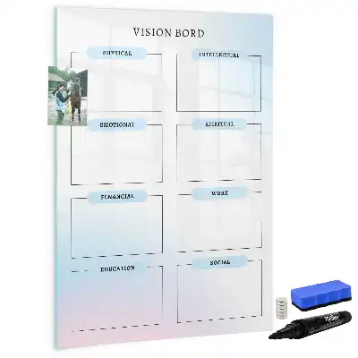 Magnetische Schreibtafel zum Beschreiben
