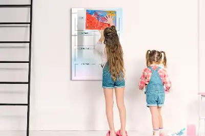 Magnetische Schreibtafel zum Beschreiben