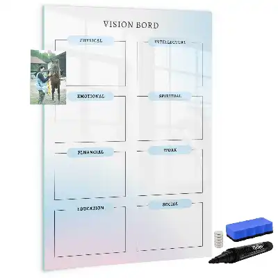 Magnetische Schreibtafel zum Beschreiben