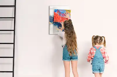 Magnettafel beschreibbar im Design Absoluter Marmor