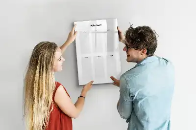 Magnettafel beschreibbar als Vision Board