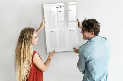 Magnettafel beschreibbar als Vision Board