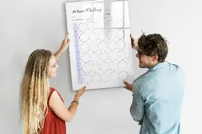 Magnettafel beschreibbarer 30-Tage-Planer