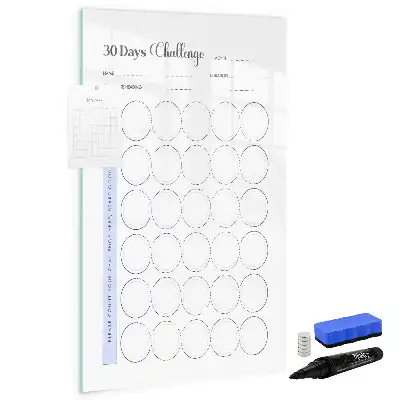 Magnettafel beschreibbarer 30-Tage-Planer