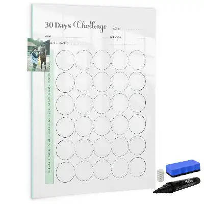 Magnettafel zum Schreiben Challengplaner