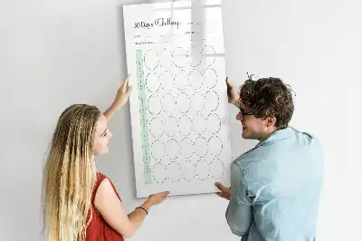 Magnettafel zum Schreiben Challengplaner