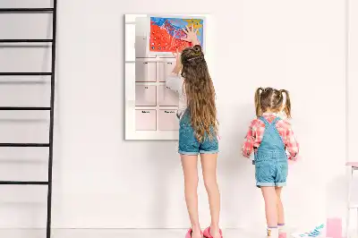 Geburtstagskalender als beschreibbare Magnettafel