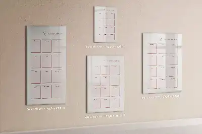 Geburtstagskalender als beschreibbare Magnettafel
