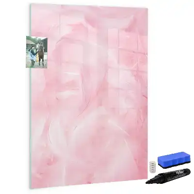 Magnettafel zum Schreiben Design Zarte Federn