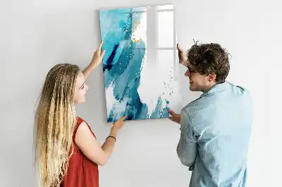 Magnettafel beschreibbar in der Ausführung Malerei