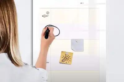 Essensplaner als magnetische Schreibtafel praktische magnetische Tafel zum Aufschreiben von Mahlzeiten