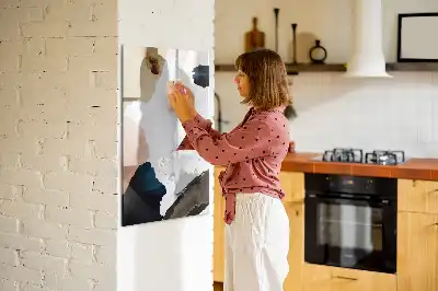 Magnettafel Aquarell-Abstraktion beschreibbare Ausführung