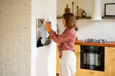 Magnettafel Aquarell-Abstraktion beschreibbare Ausführung