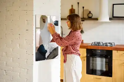 Magnettafel Aquarell-Abstraktion beschreibbare Ausführung