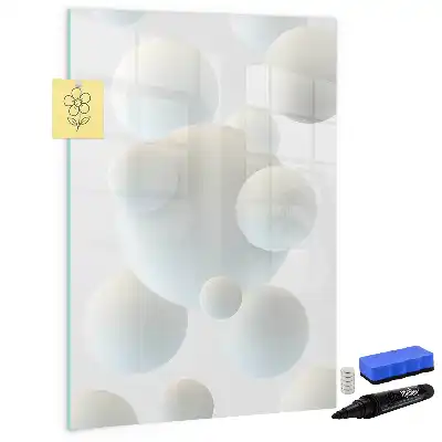 Magnettafel beschreibbar Kugel-Abstraktion