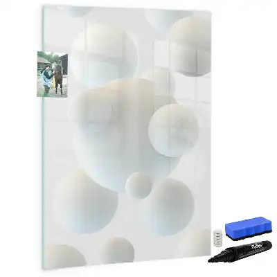 Magnettafel beschreibbar Kugel-Abstraktion