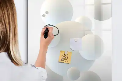 Magnettafel beschreibbar Kugel-Abstraktion