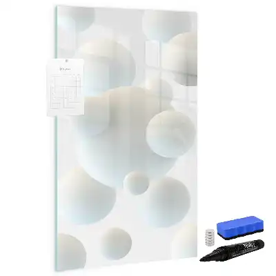 Magnettafel beschreibbar Kugel-Abstraktion
