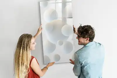 Magnettafel beschreibbar Kugel-Abstraktion