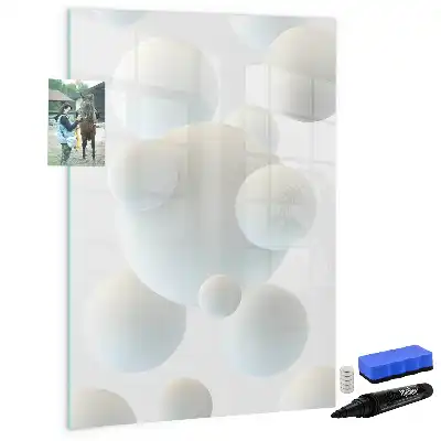 Magnettafel beschreibbar Kugel-Abstraktion