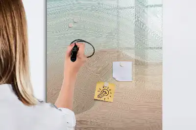 Magnettafel beschreibbar in Farbmischung