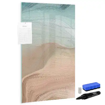 Magnettafel beschreibbar in Farbmischung