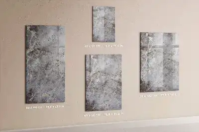 Magnettafel beschreibbar in dunkler Marmoroptik