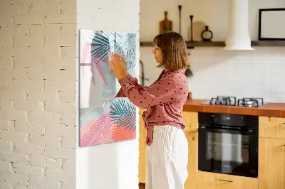 Magnettafel zum Beschreiben in Pastellfarben