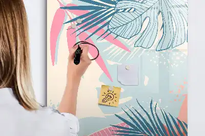 Magnettafel zum Beschreiben in Pastellfarben
