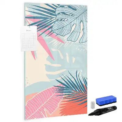 Magnettafel zum Beschreiben in Pastellfarben